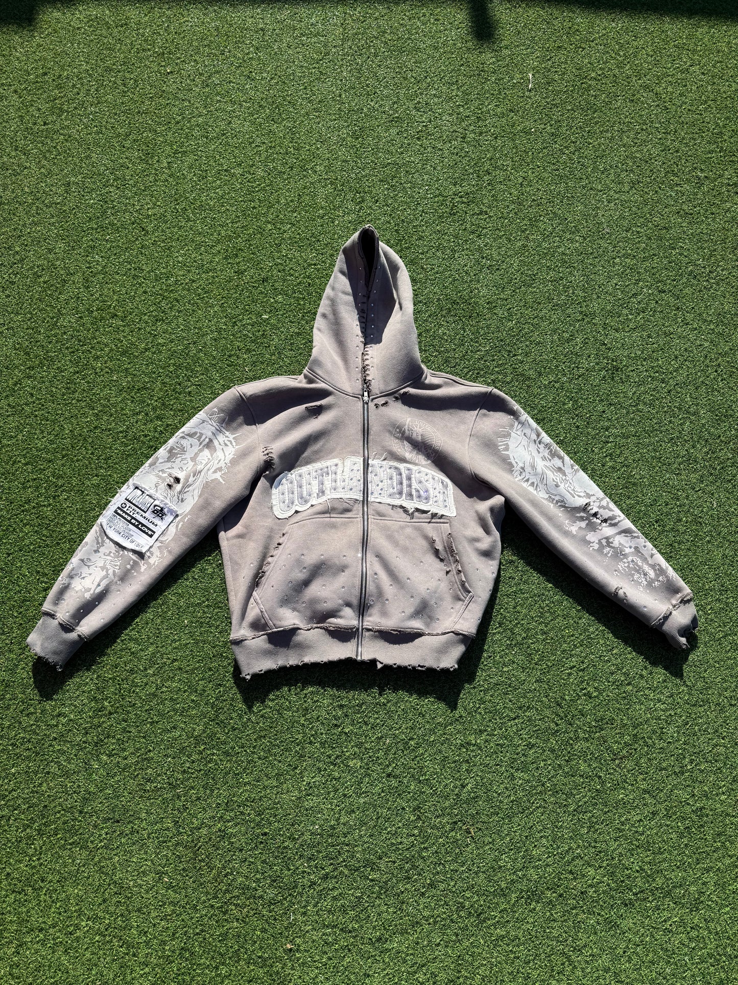 OUTLANDISH DISTRESSED JACKET